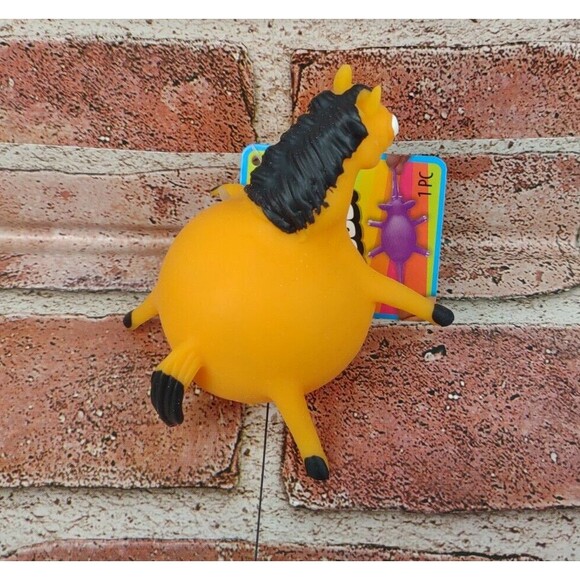Fat Horse Ja-Ru Stretchy Toy Figure Squishy Animal Stretchable Squeeze Pony 3+ - Picture 9 of 13